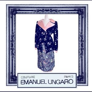 Ungaro Haute Couture Evening Skirt Suit